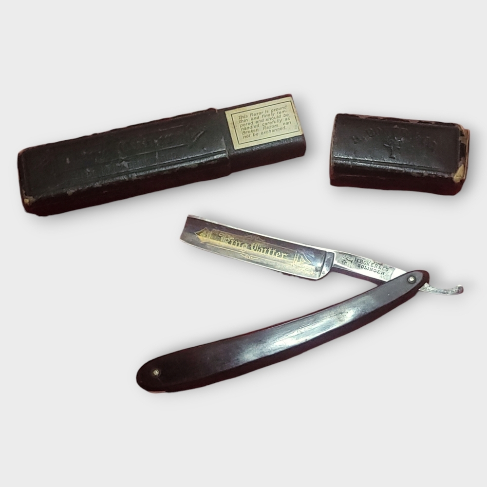 VINTAGE - H. BOKER & Co - KING CUTTER - Straight Razor